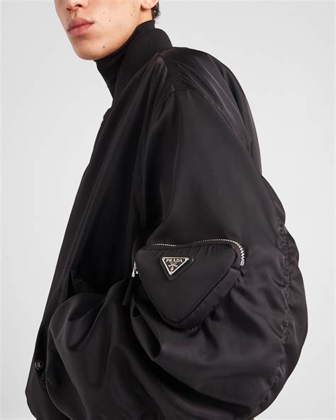 mens prada bomber|Prada.